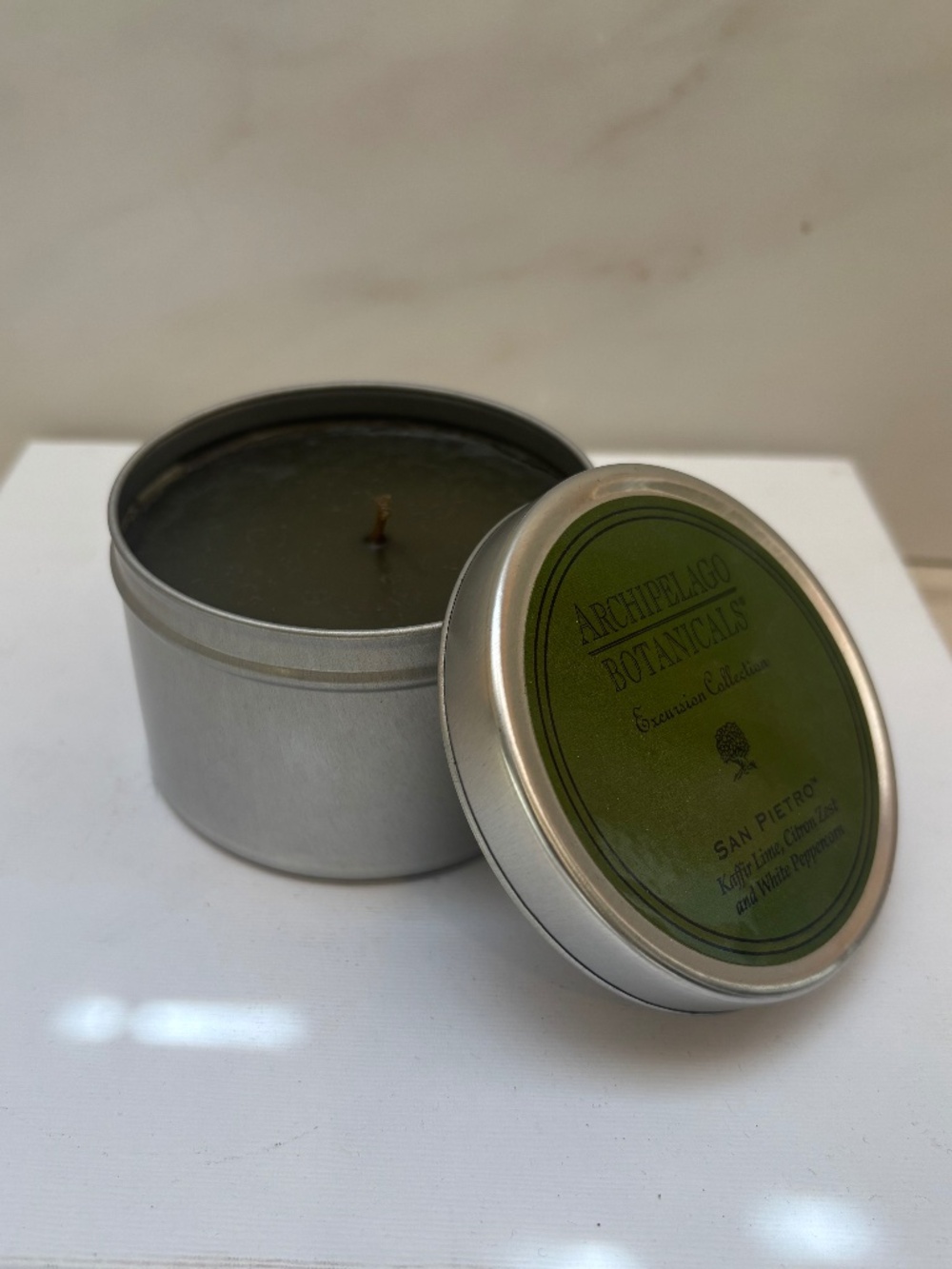 Archipelago San Pietro Travel Tin Candle